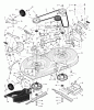 Murray 425001x8B - Scotts 42" Lawn Tractor (2004) (Home Depot) Ersatzteile Mower Housing