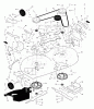 Murray 425001x8C - Scotts 42" Lawn Tractor (2005) (Home Depot) Ersatzteile Mower Housing