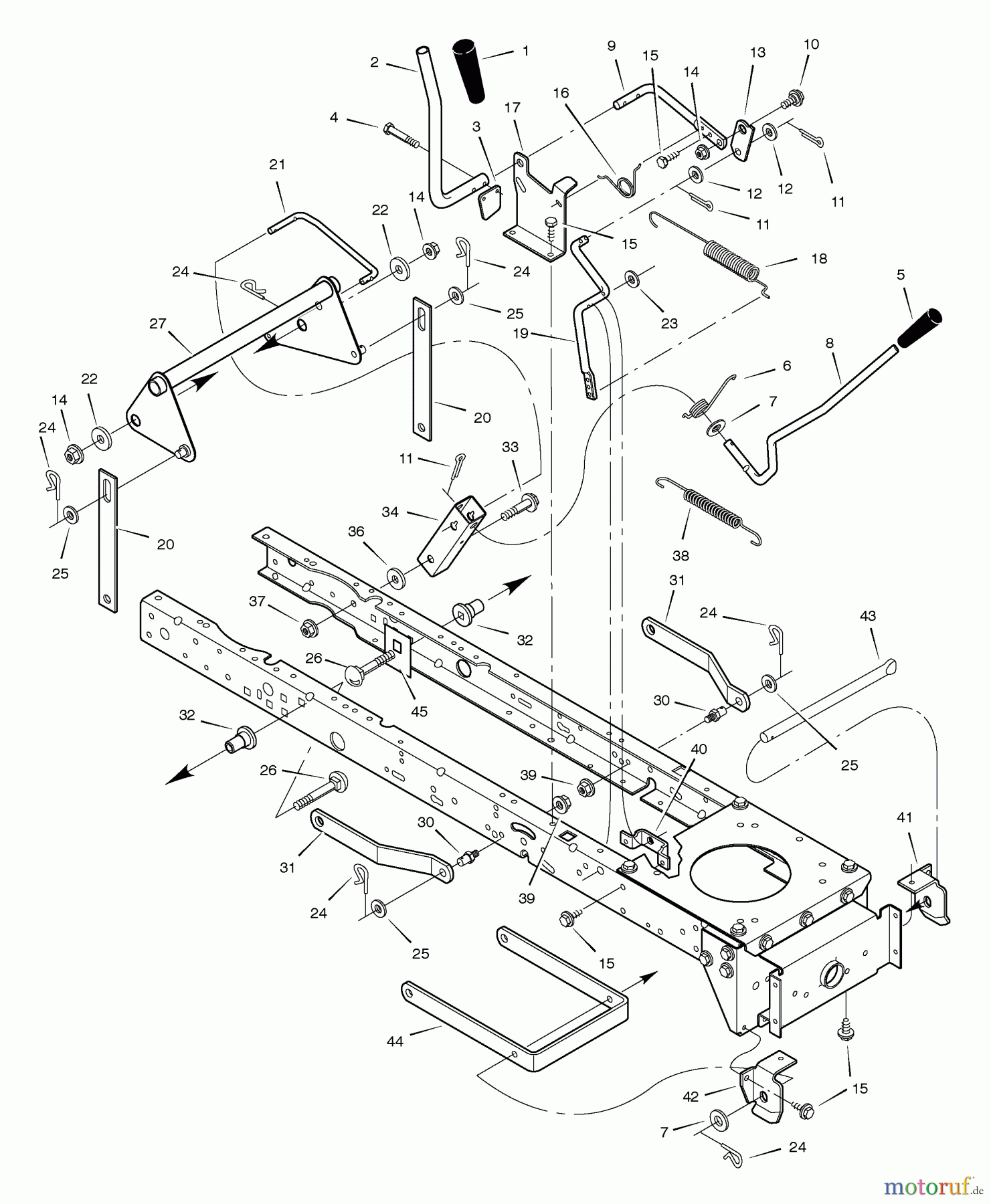 Murray Rasen- und Gartentraktoren 425001x8C - Scotts 42