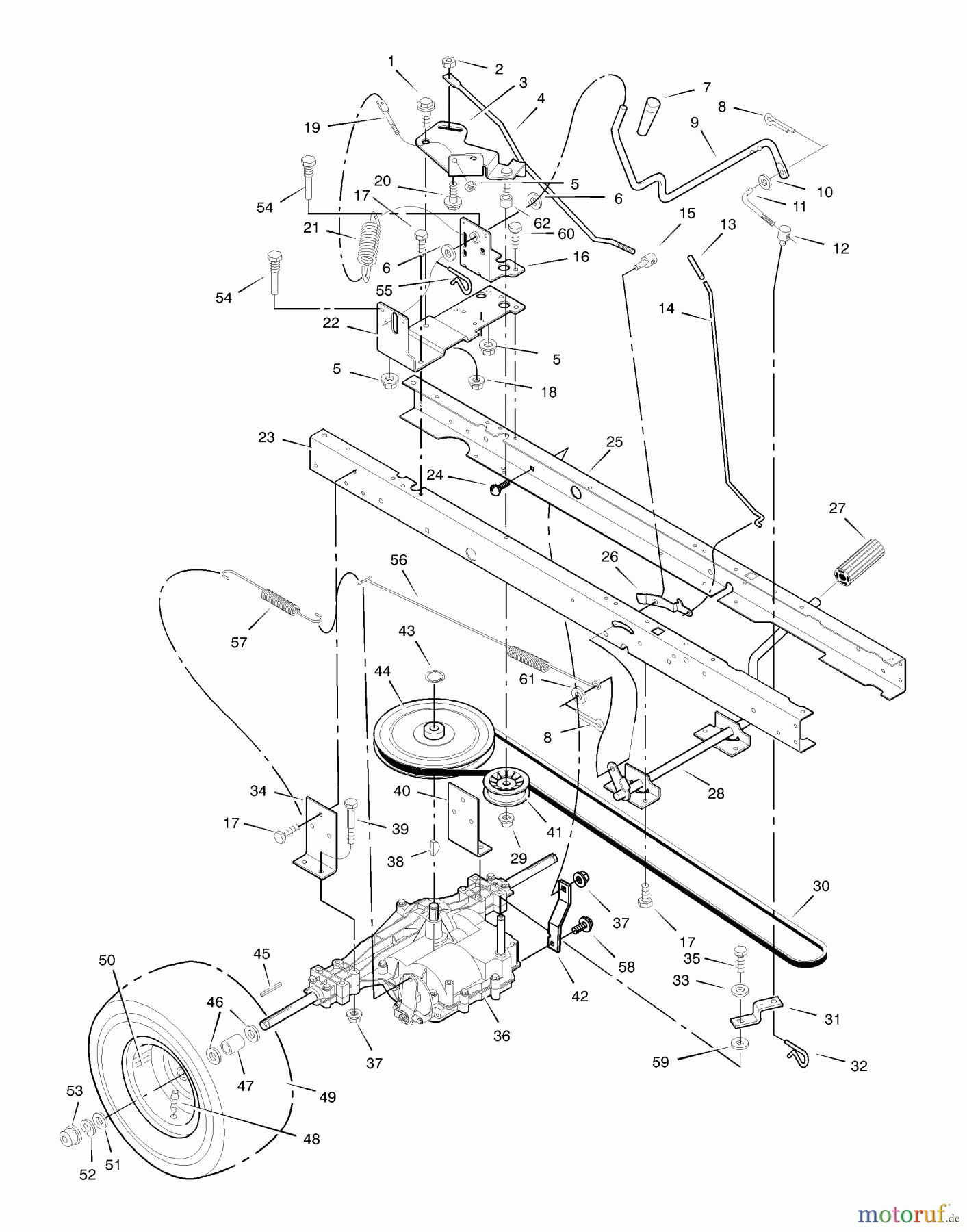 Murray Rasen- und Gartentraktoren 425002x99A - B&S/Murray 42