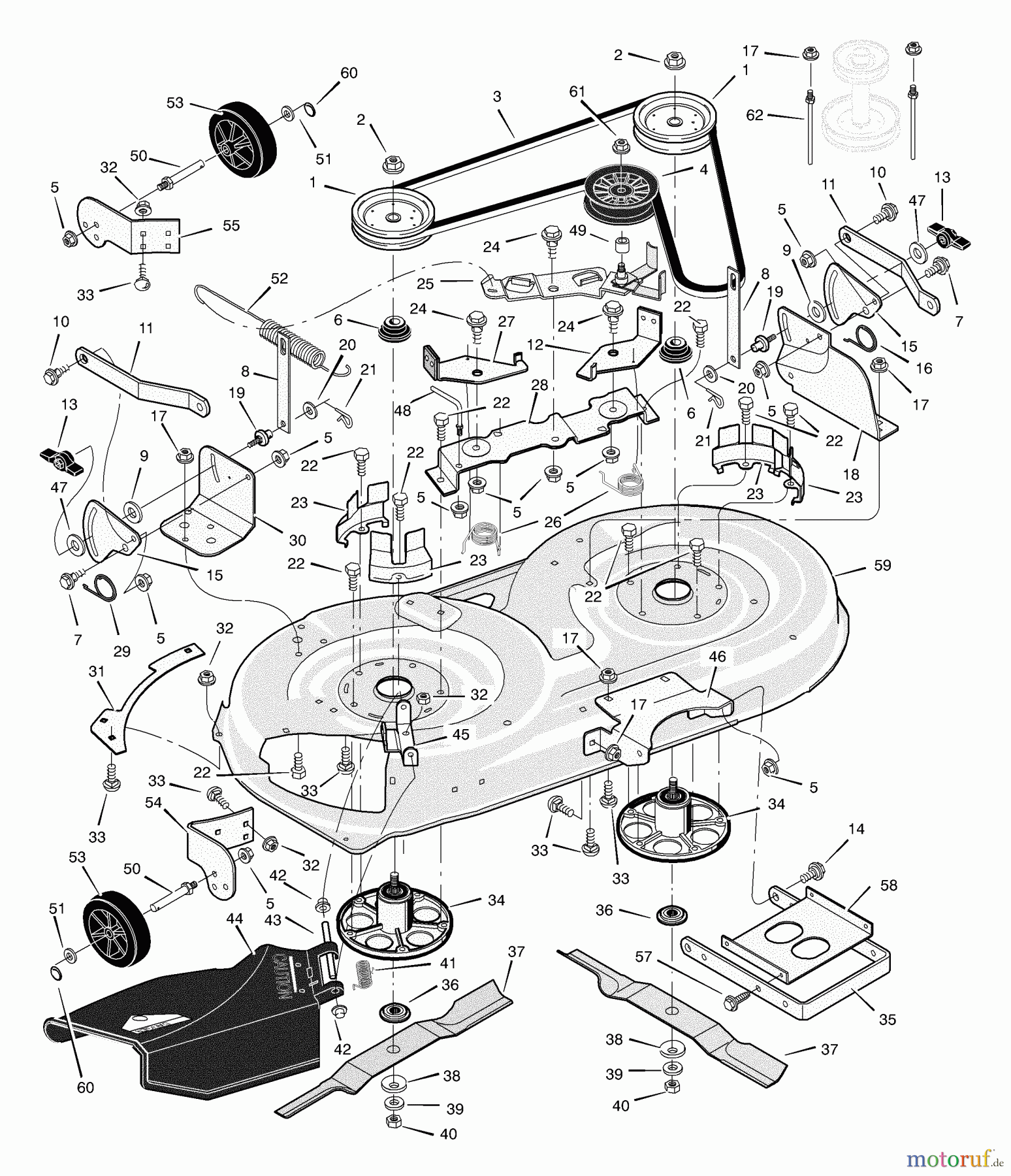 Murray Rasen- und Gartentraktoren 425004x99A - B&S/Murray 42