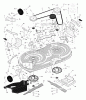 Murray 425005x8A - Scotts 42" Lawn Tractor (2004) (Home Depot) Ersatzteile Mower Housing