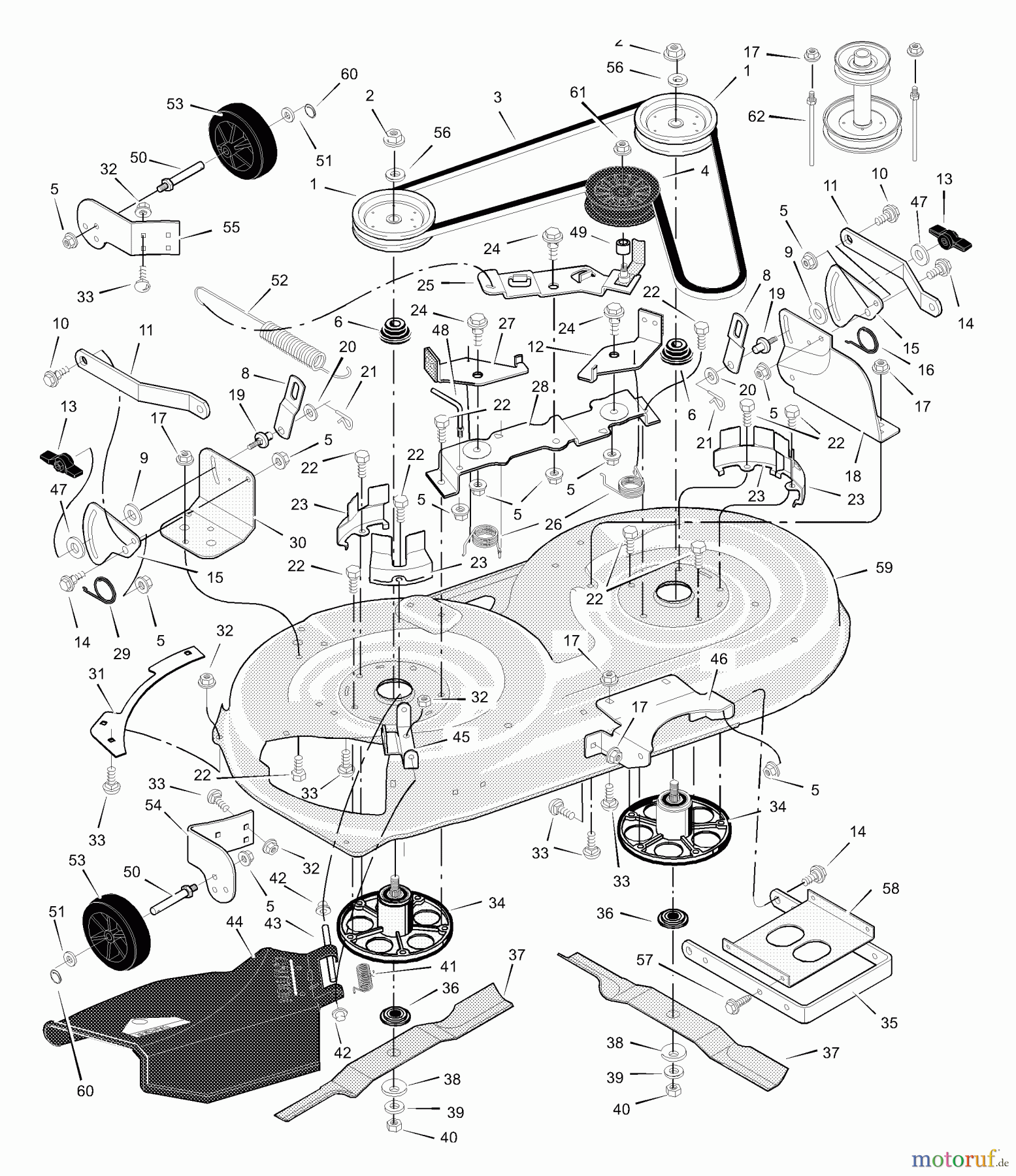 Murray Rasen- und Gartentraktoren 425007x92A - B&S/Murray 42