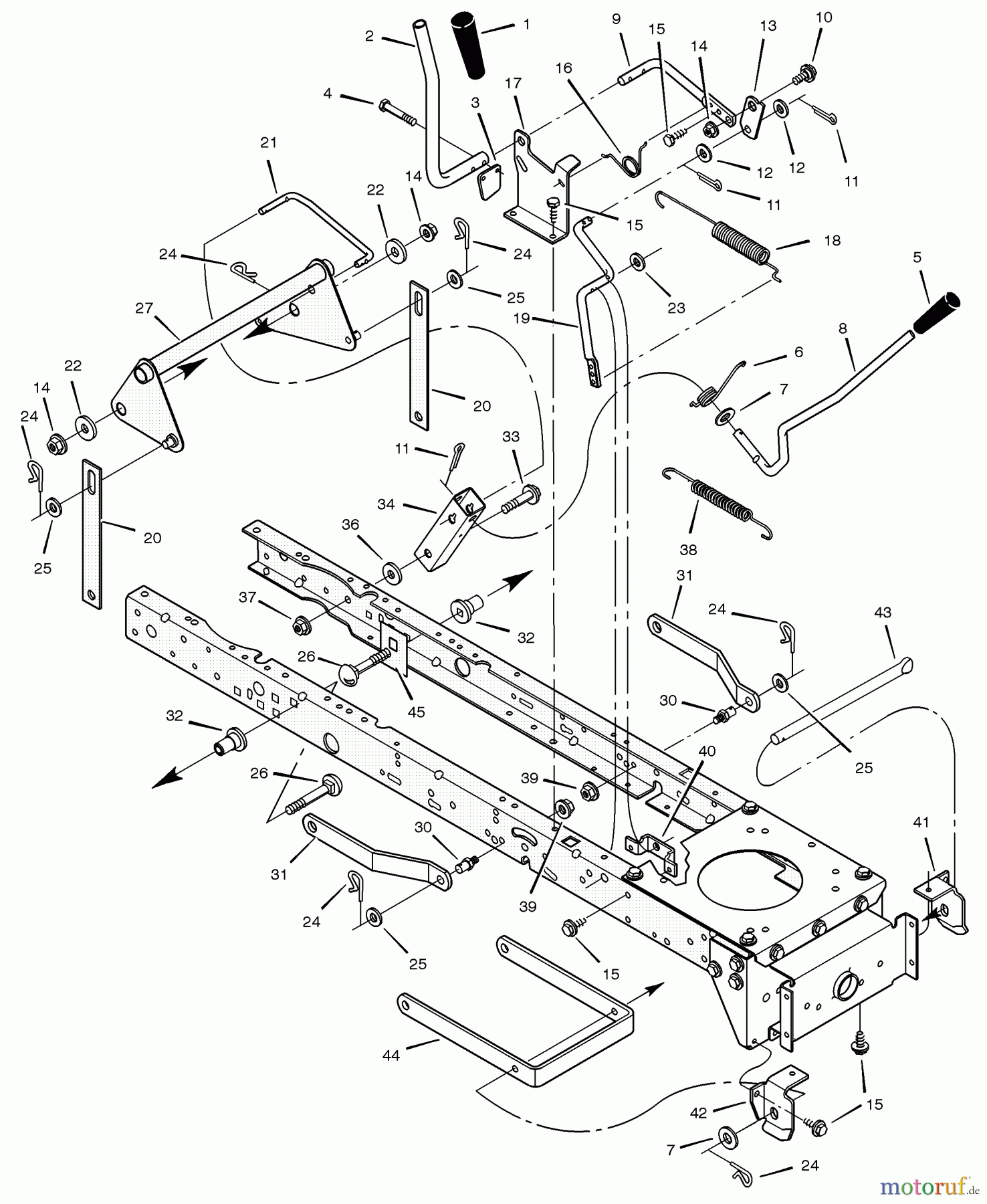 Murray Rasen- und Gartentraktoren 425009x8A - Scotts 42