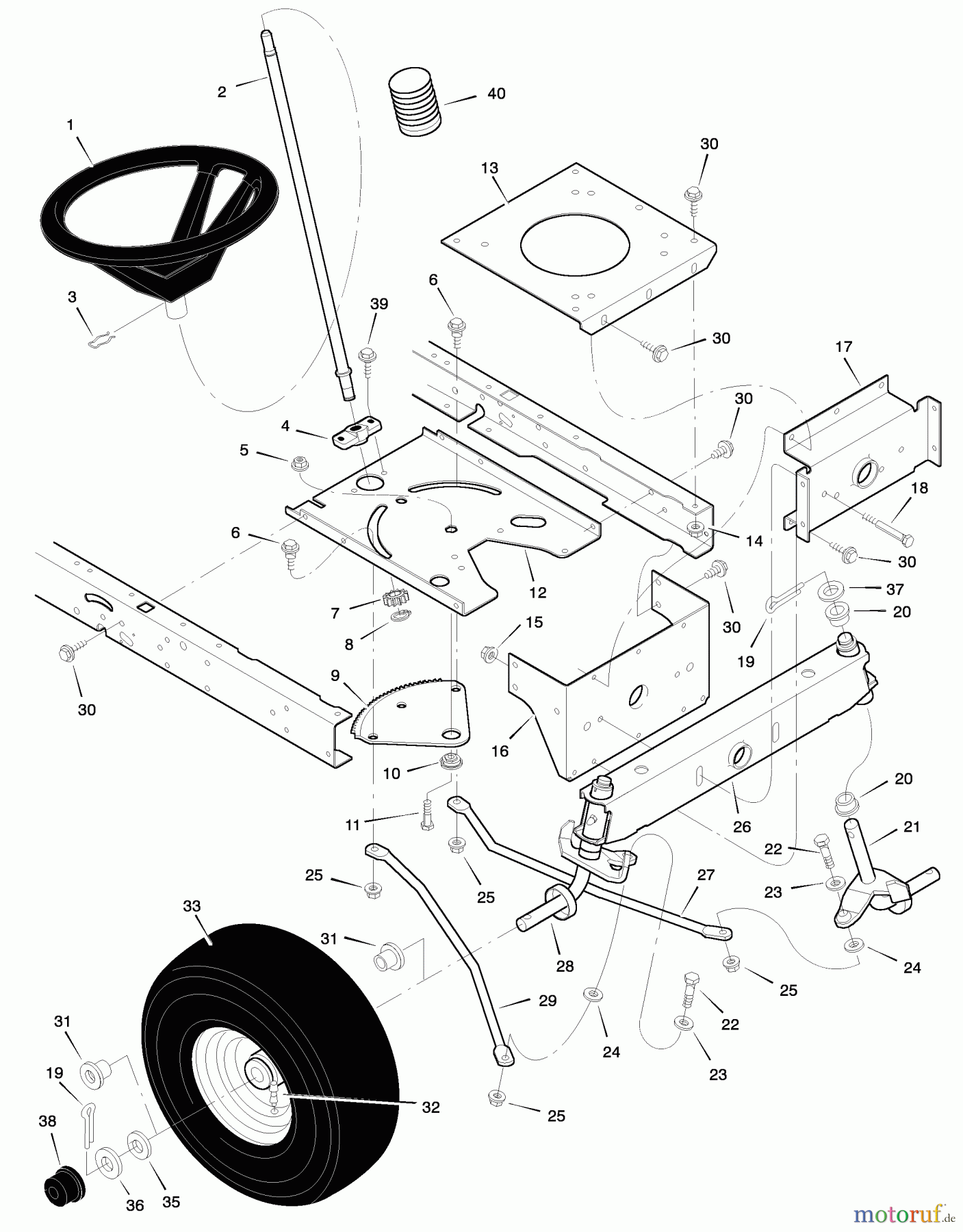 Murray Rasen- und Gartentraktoren 42500A - Murray 42
