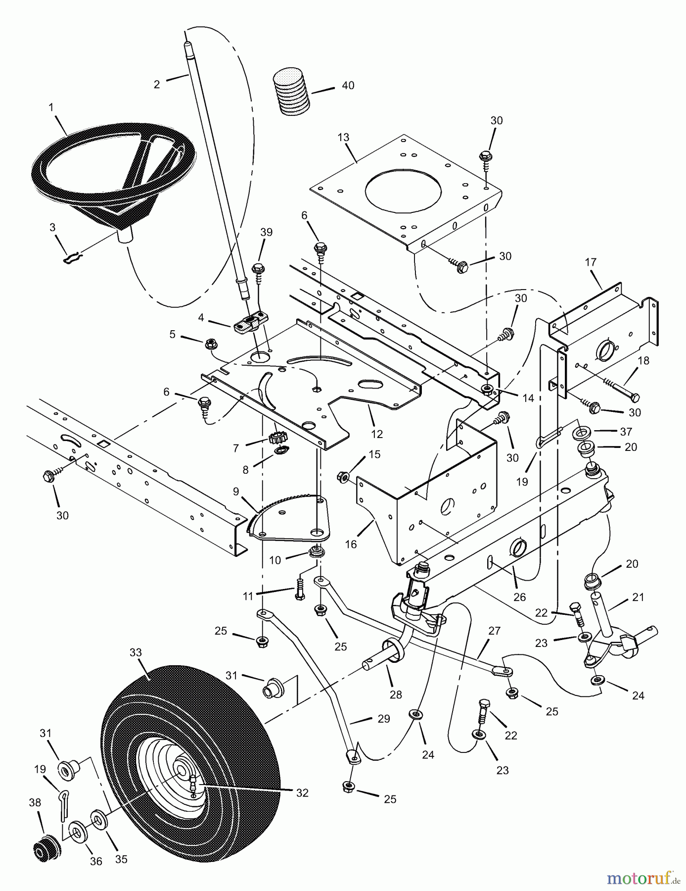 Murray Rasen- und Gartentraktoren 42500C - Murray 42