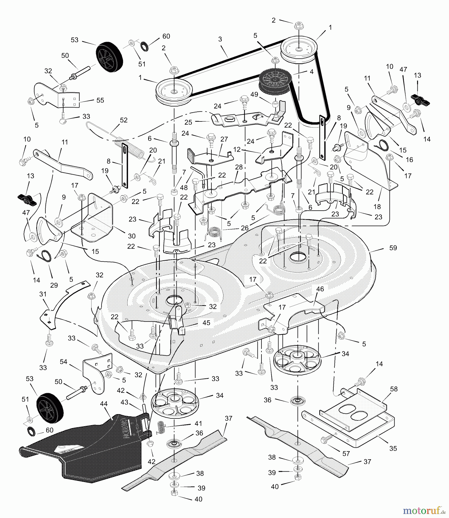 Murray Rasen- und Gartentraktoren 42500D - Murray 42