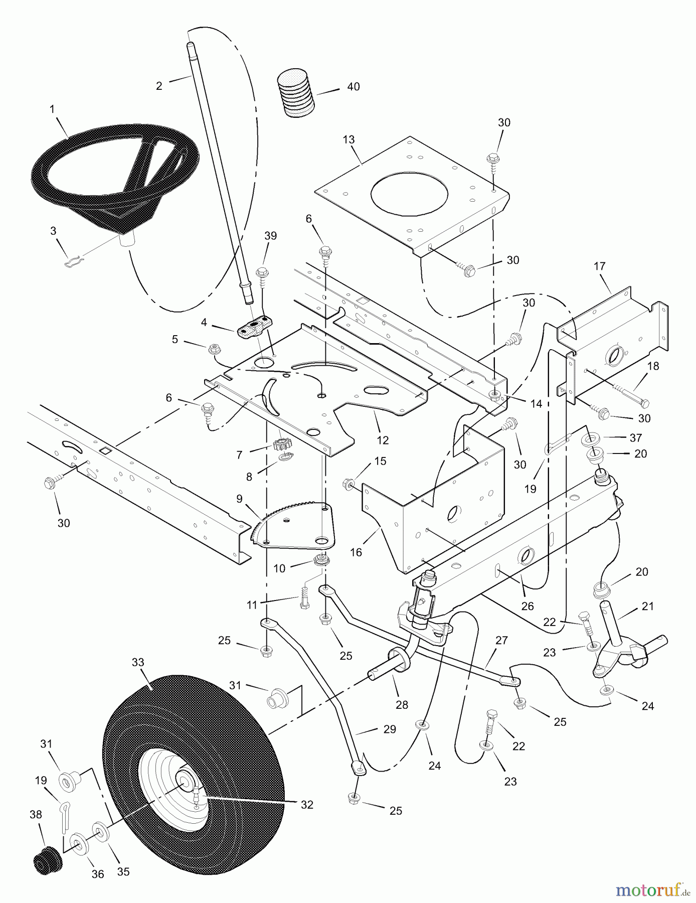 Murray Rasen- und Gartentraktoren 42500D - Murray 42