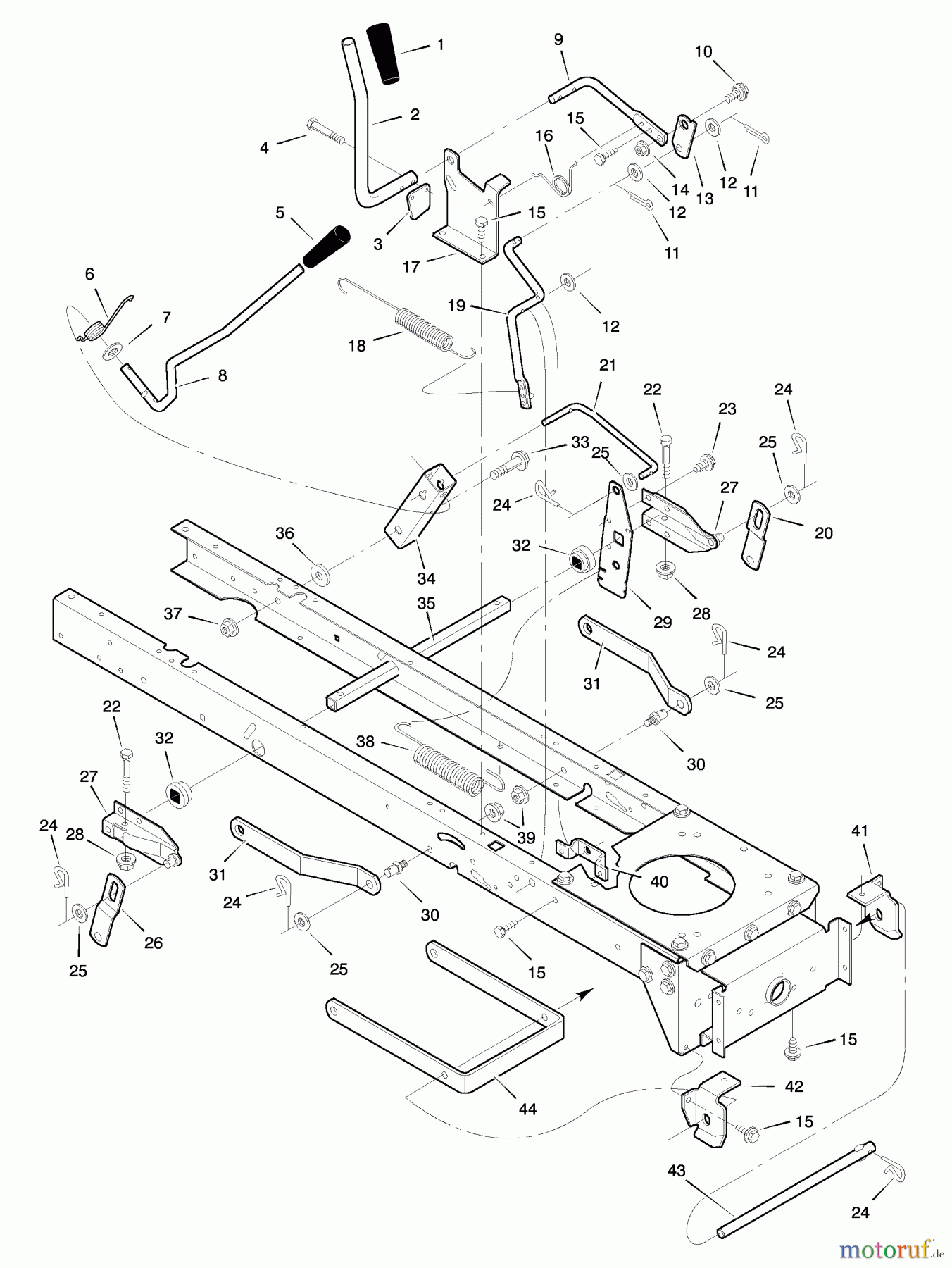 Murray Rasen- und Gartentraktoren 42500x30A - Murray 42