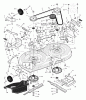 Murray 425013x92A - B&S/ 42" Lawn Tractor (2003) (Walmart) Ersatzteile Mower Housing