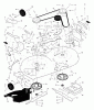 Murray 425014x92C - B&S/ 42" Lawn Tractor (2005) (Walmart) Ersatzteile Mower Housing