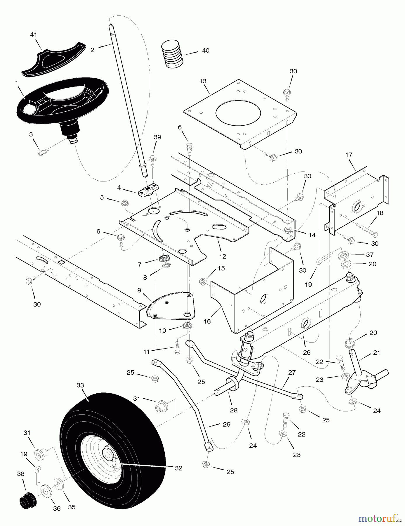 Murray Rasen- und Gartentraktoren 425014x92C - B&S/Murray 42
