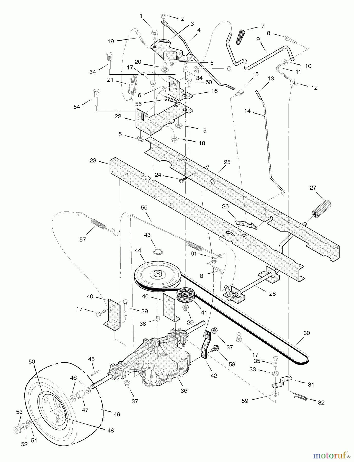 Murray Rasen- und Gartentraktoren 425015x92B - B&S/Murray 42