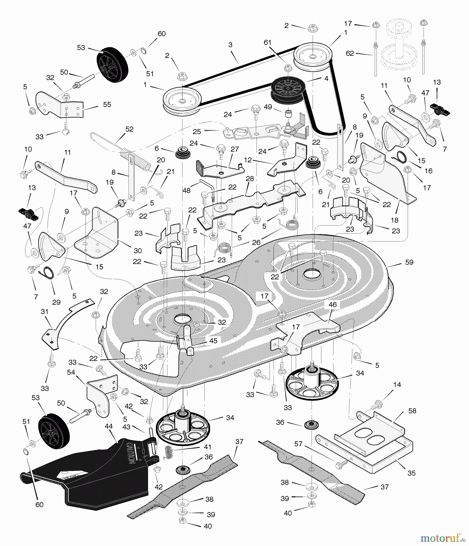 Murray Rasen- und Gartentraktoren 425015x92B - B&S/Murray 42