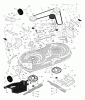 Murray 425015x92B - B&S/ 42" Lawn Tractor (2004) (Walmart) Ersatzteile Mower Housing
