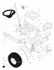 Murray 425015x92B - B&S/ 42" Lawn Tractor (2004) (Walmart) Ersatzteile Steering