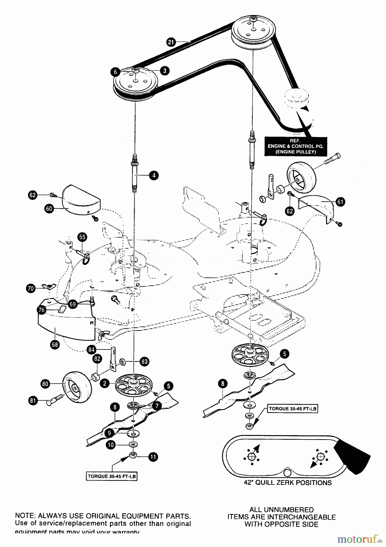  Murray Rasen- und Gartentraktoren 42502x8C - Scotts 42