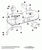 Murray 42502x8C - Scotts 42" Lawn Tractor (2000) (Home Depot) Ersatzteile Pre-painted Deck Assembly