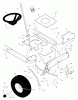 Murray 42504x71A - B&S/ 42" Lawn Tractor (1998) (Quality Stores) Ersatzteile Steering