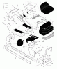 Murray 42504x99A - B&S/ 42" Lawn Tractor (1998) (AAFES) Ersatzteile Chassis & Hood