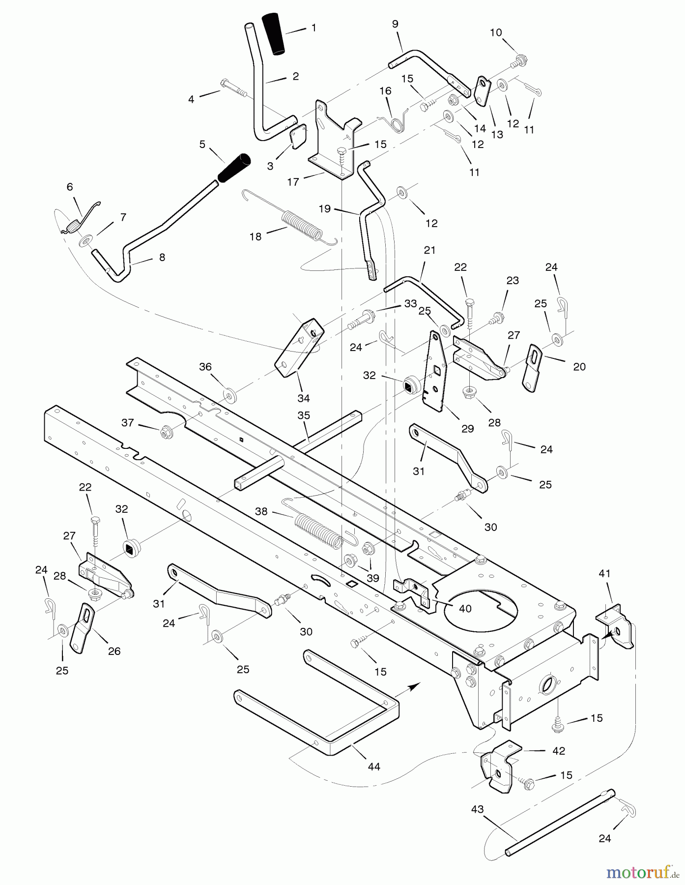 Murray Rasen- und Gartentraktoren 42504x99A - B&S/Murray 42