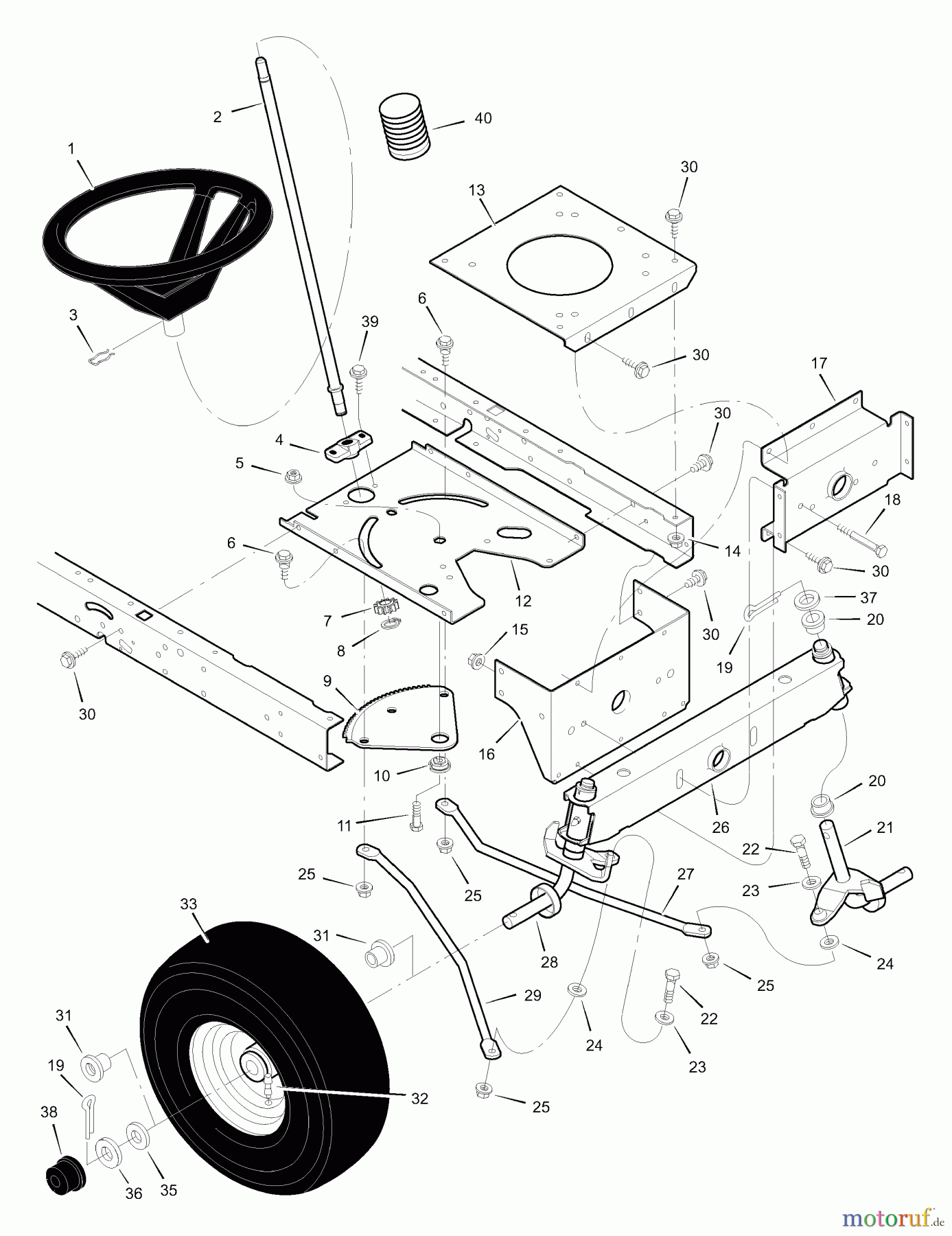  Murray Rasen- und Gartentraktoren 42511x4A - Murray 42