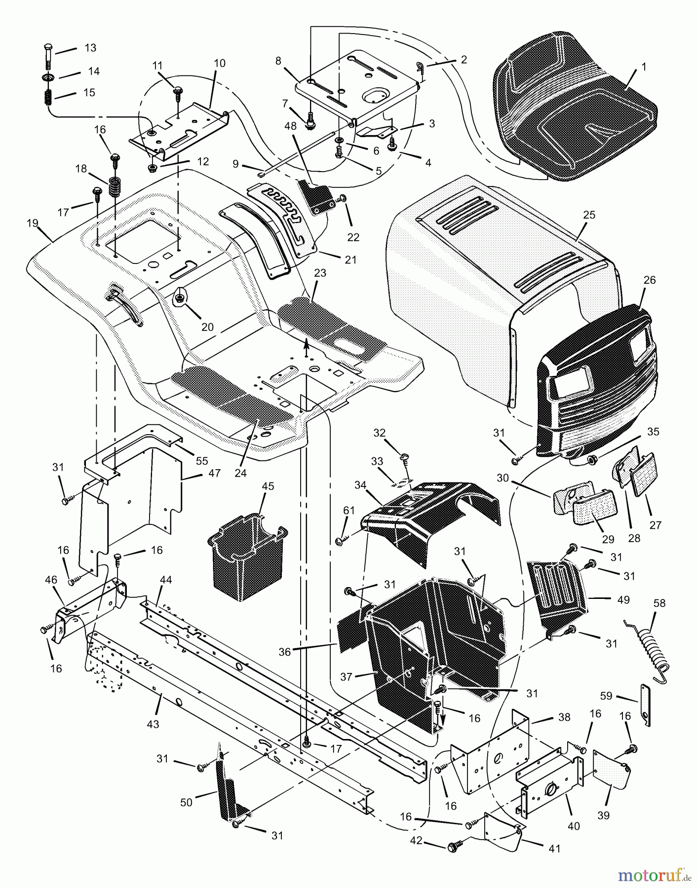 Murray Rasen- und Gartentraktoren 42515x92B - B&S/Murray 42