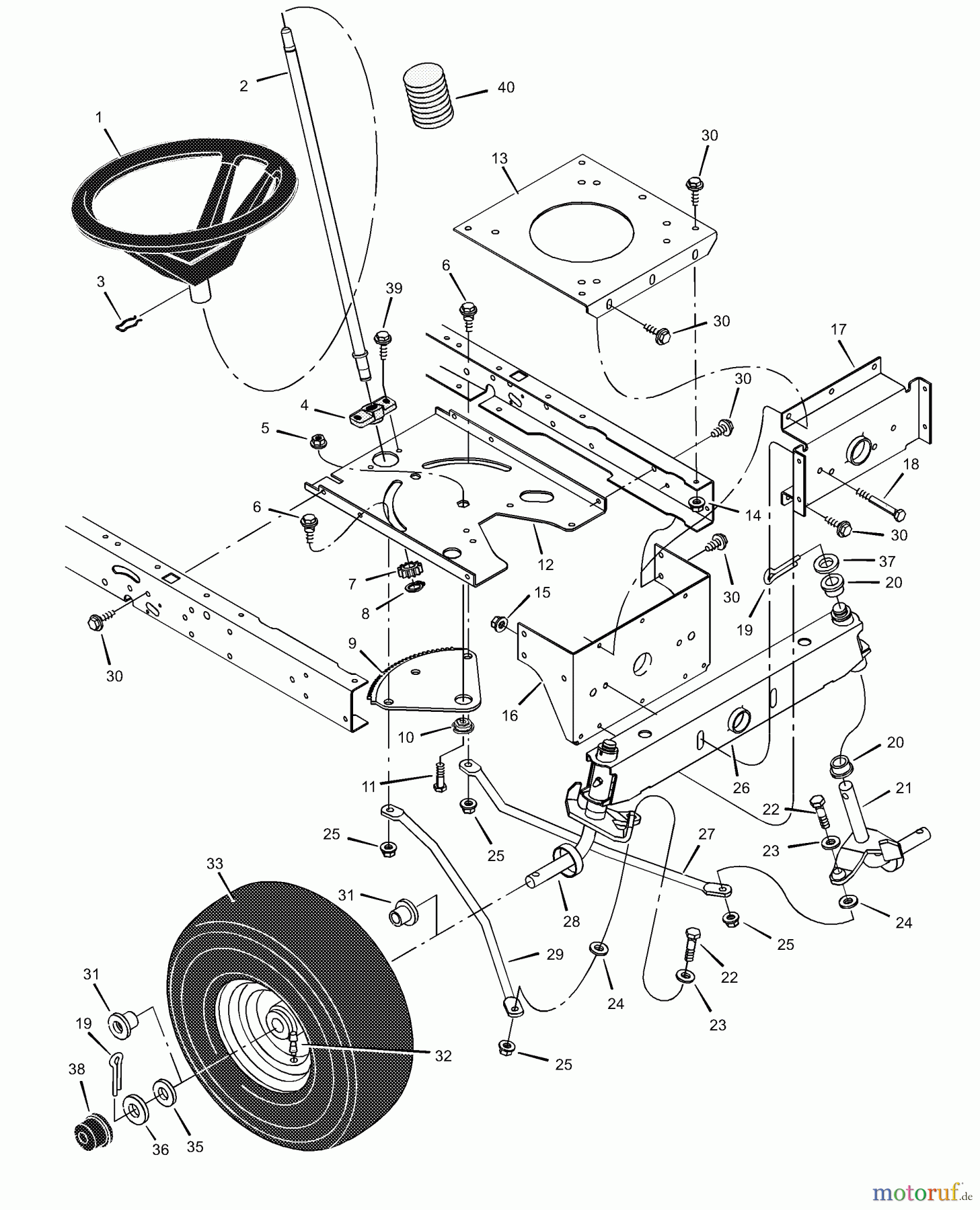 Murray Rasen- und Gartentraktoren 42516x92B - B&S/Murray 42