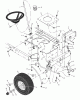 Murray 42516x92B - B&S/ 42" Lawn Tractor (2002) (Walmart) Ersatzteile Steering