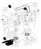 Murray 425307x24A - B&S/ 42" Lawn Tractor (2003) (Meijer) Ersatzteile Mower Housing