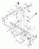 Murray 425307x24A - B&S/ 42" Lawn Tractor (2003) (Meijer) Ersatzteile Mower Housing Suspension