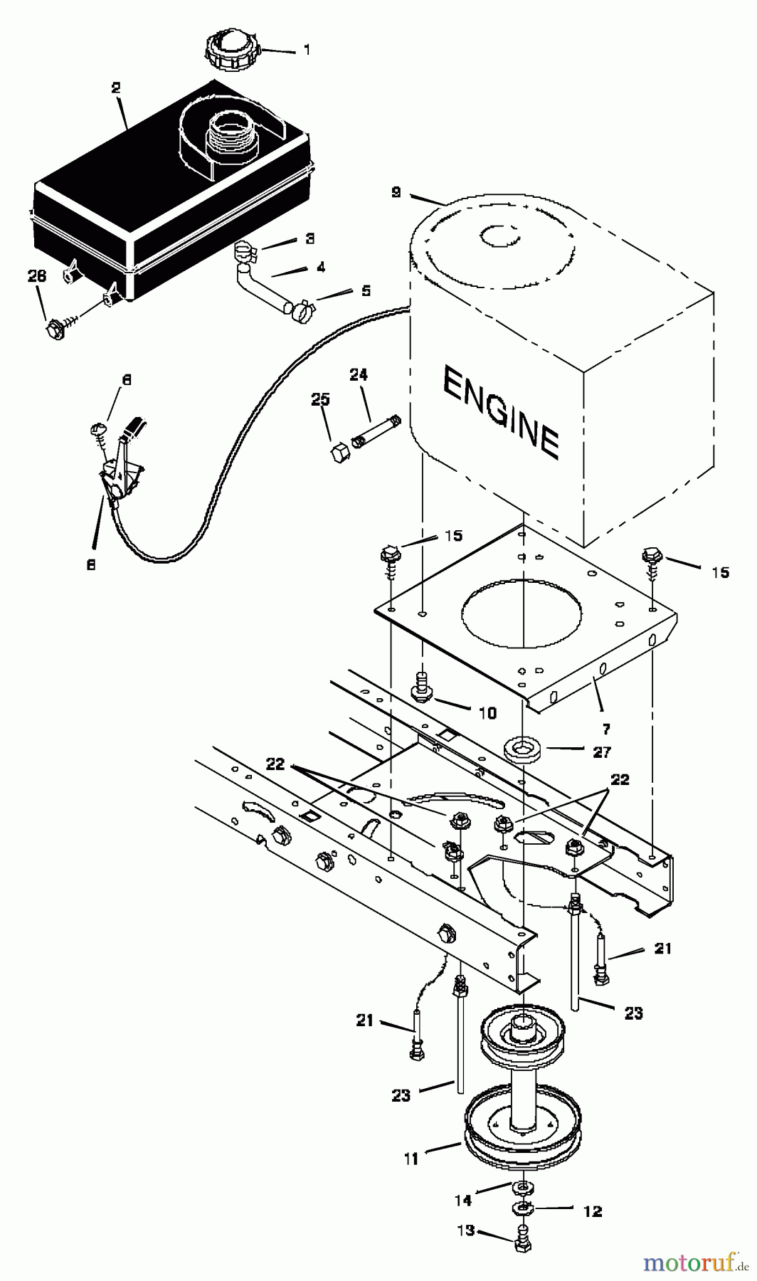 Murray Rasen- und Gartentraktoren 42534x25A - B&S/Murray 42
