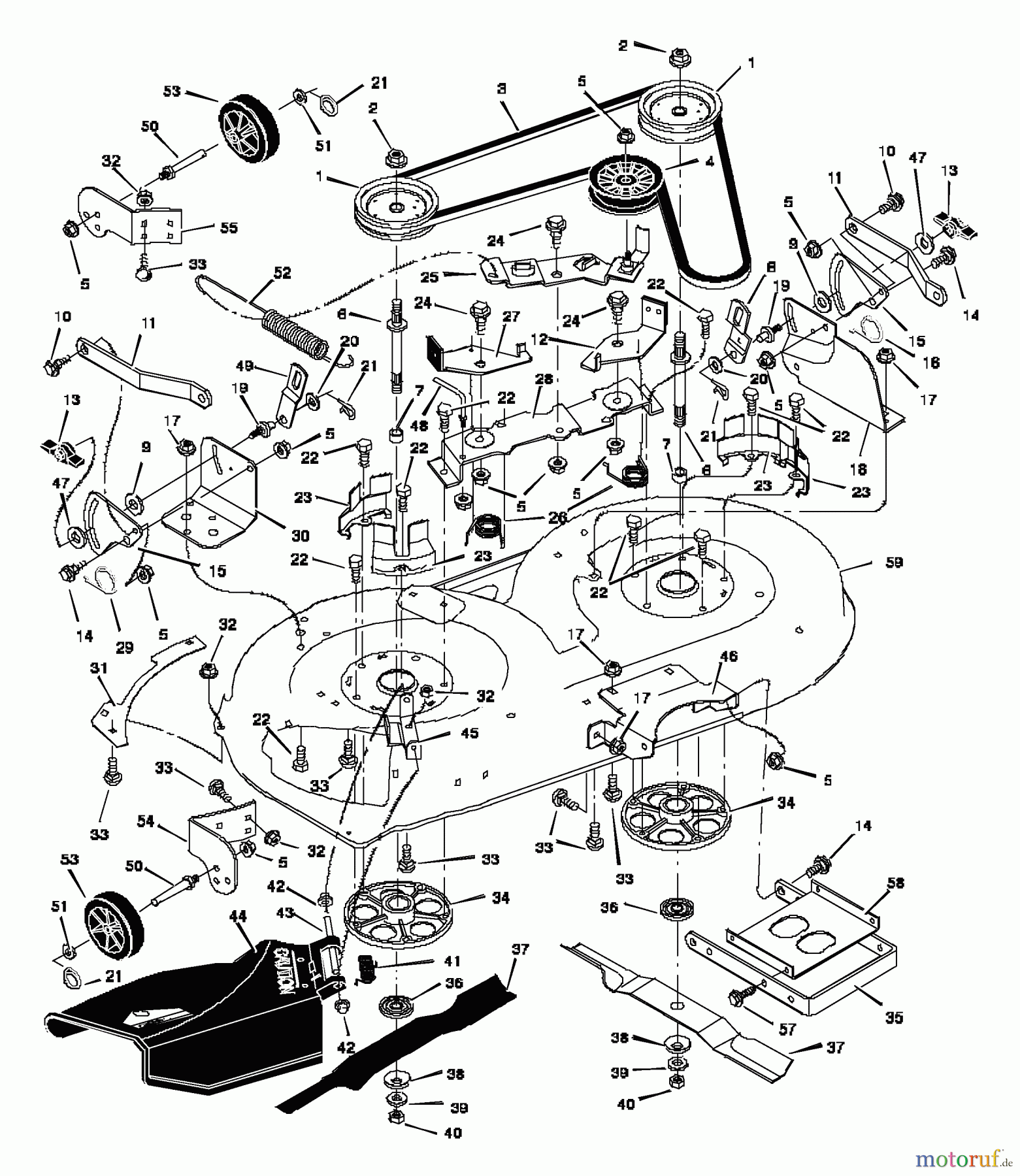  Murray Rasen- und Gartentraktoren 42536x92A - B&S/Murray 42
