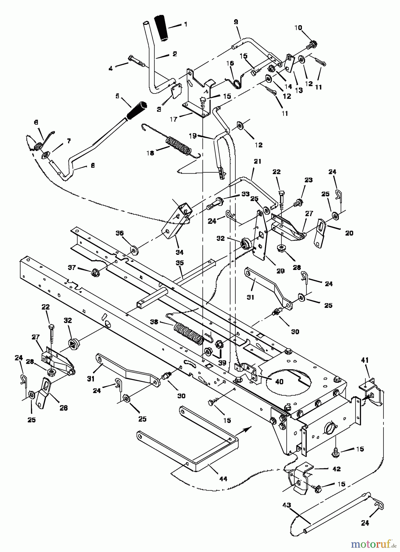 Murray Rasen- und Gartentraktoren 42539x92A - B&S/Murray 42