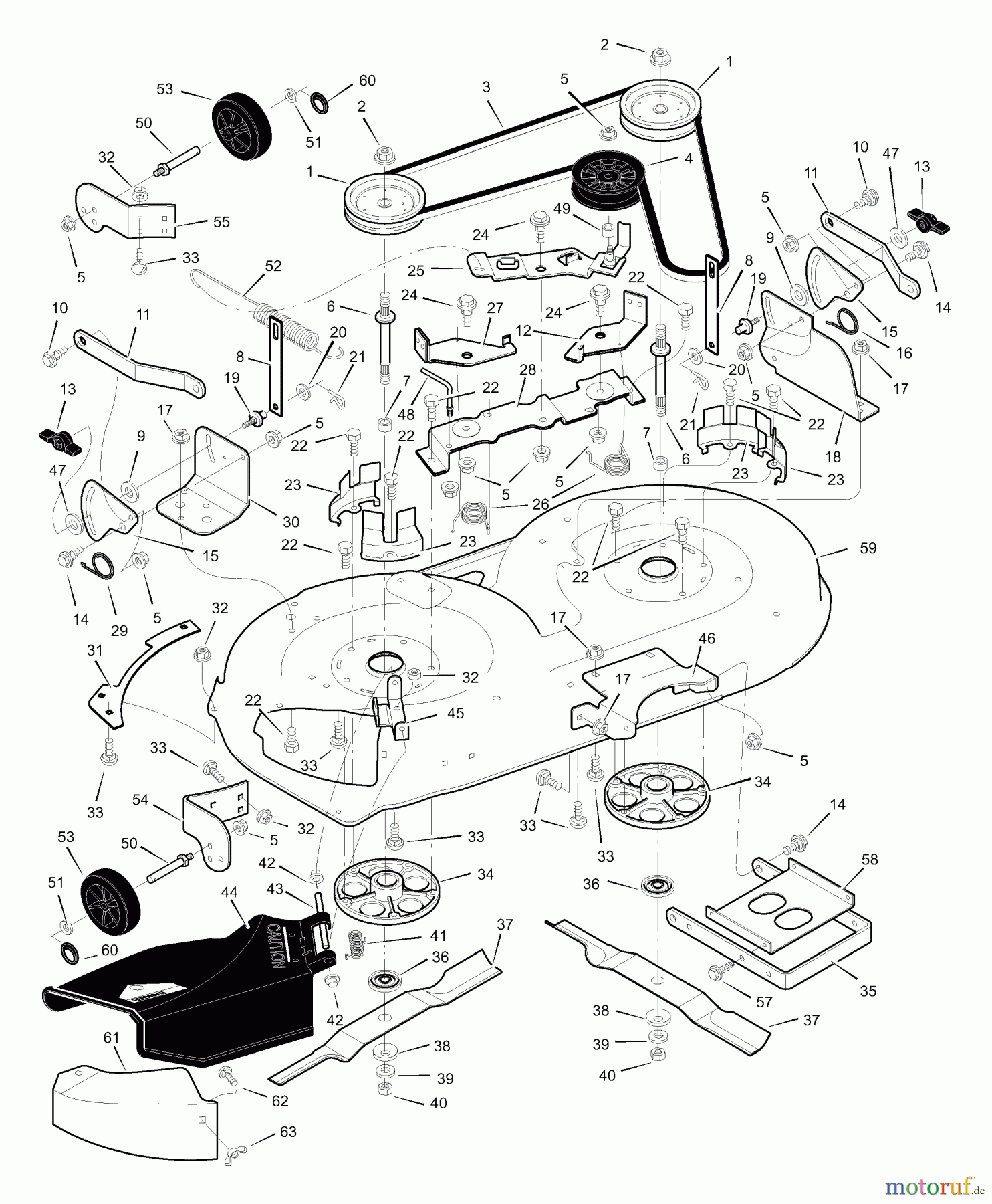 Murray Rasen- und Gartentraktoren 42544x8D - Scotts 42