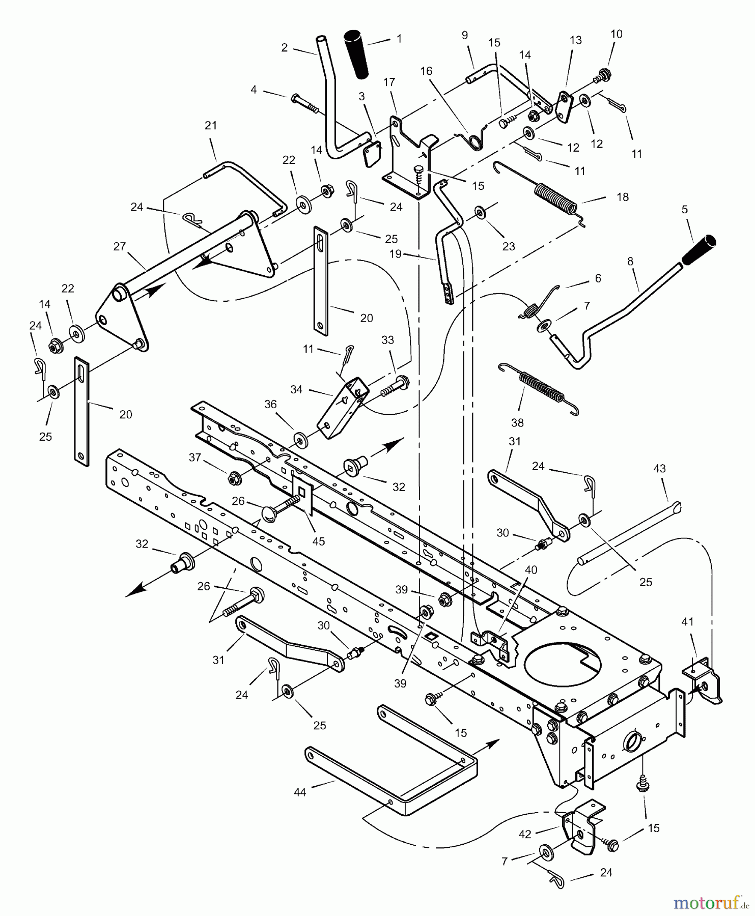 Murray Rasen- und Gartentraktoren 42544x99A - B&S/Murray 42
