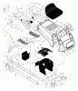 Murray 425603x99A - B&S/ 42" Lawn Tractor (2003) (AAFES) Ersatzteile Chassis & Hood
