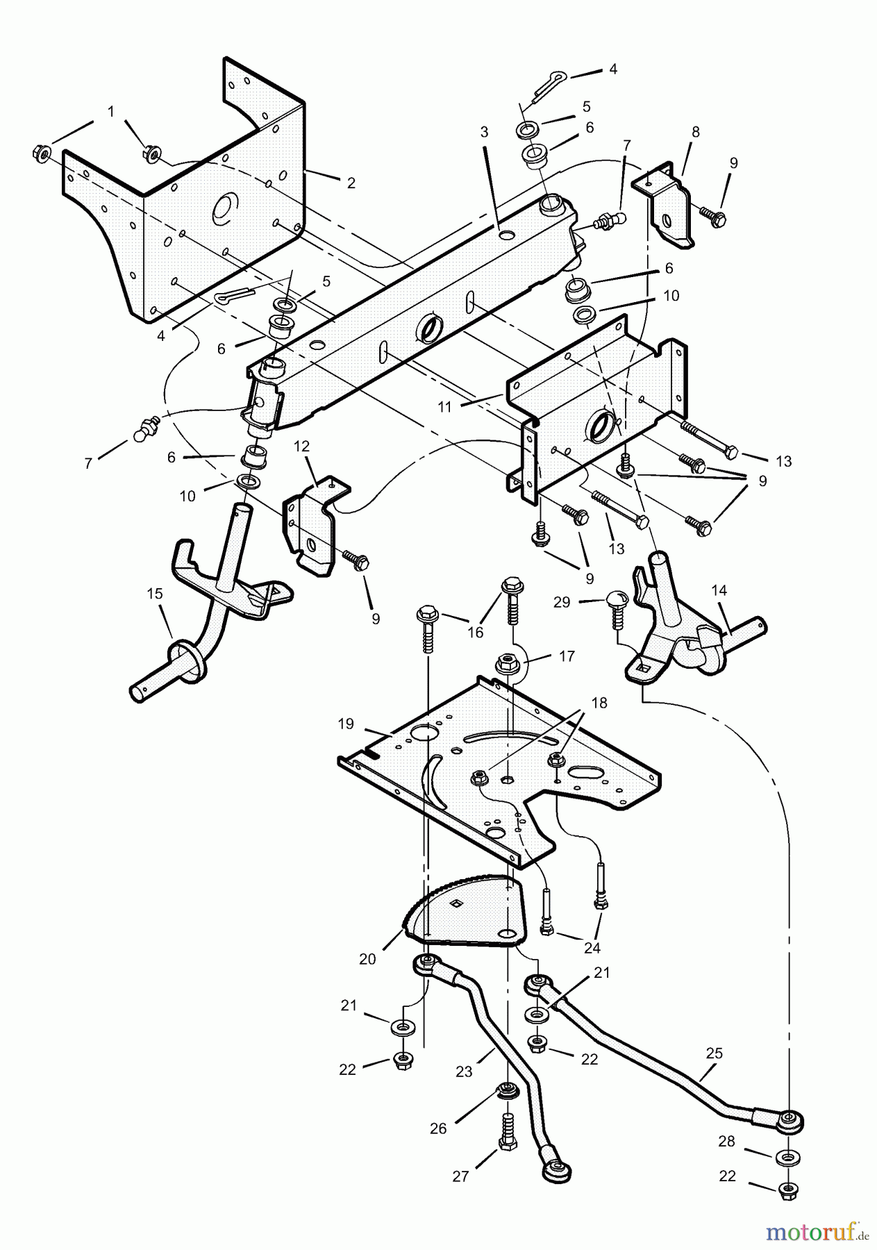 Murray Rasen- und Gartentraktoren 425605x692B - Stanley 42