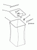 Murray 7600070 - Triple Bag Grass Catcher (2010) Ersatzteile Grass Bag Assembly