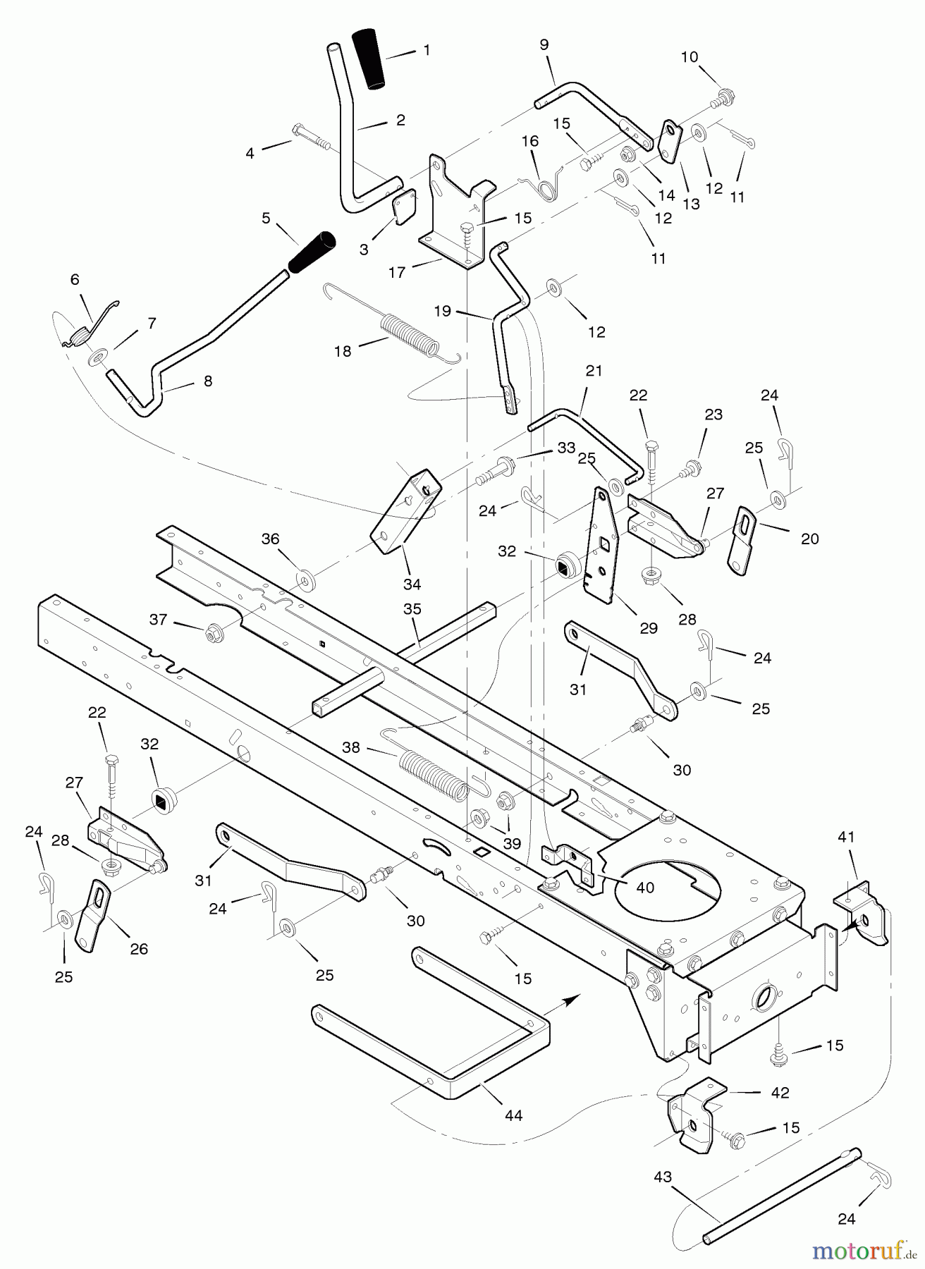 Murray Rasen- und Gartentraktoren 42560x30A - Murray 42