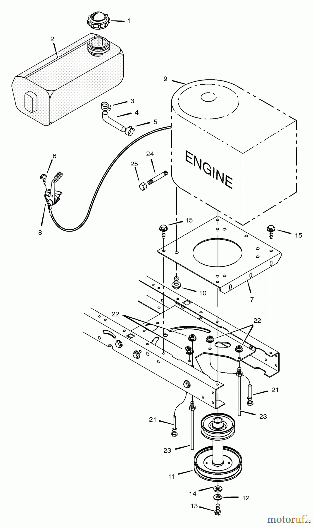 Murray Rasen- und Gartentraktoren 425610x99A - B&S/Murray 42