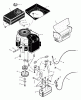 Murray 425611x99B - B&S/ 42" Lawn Tractor (2001) (AAFES) Ersatzteile Engine Mount Assembly