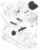 Murray 425613x8A - Scotts 42" Lawn Tractor (2002) (Home Depot) Ersatzteile Chassis & Hood