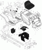 Murray 425615x99A - B&S/ 42" Lawn Tractor (2004) (AAFES) Ersatzteile Chassis & Hood