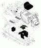 Murray 425618x48A - B&S/ 42" Lawn Tractor (2003) (Mills) Ersatzteile Chassis & Hood