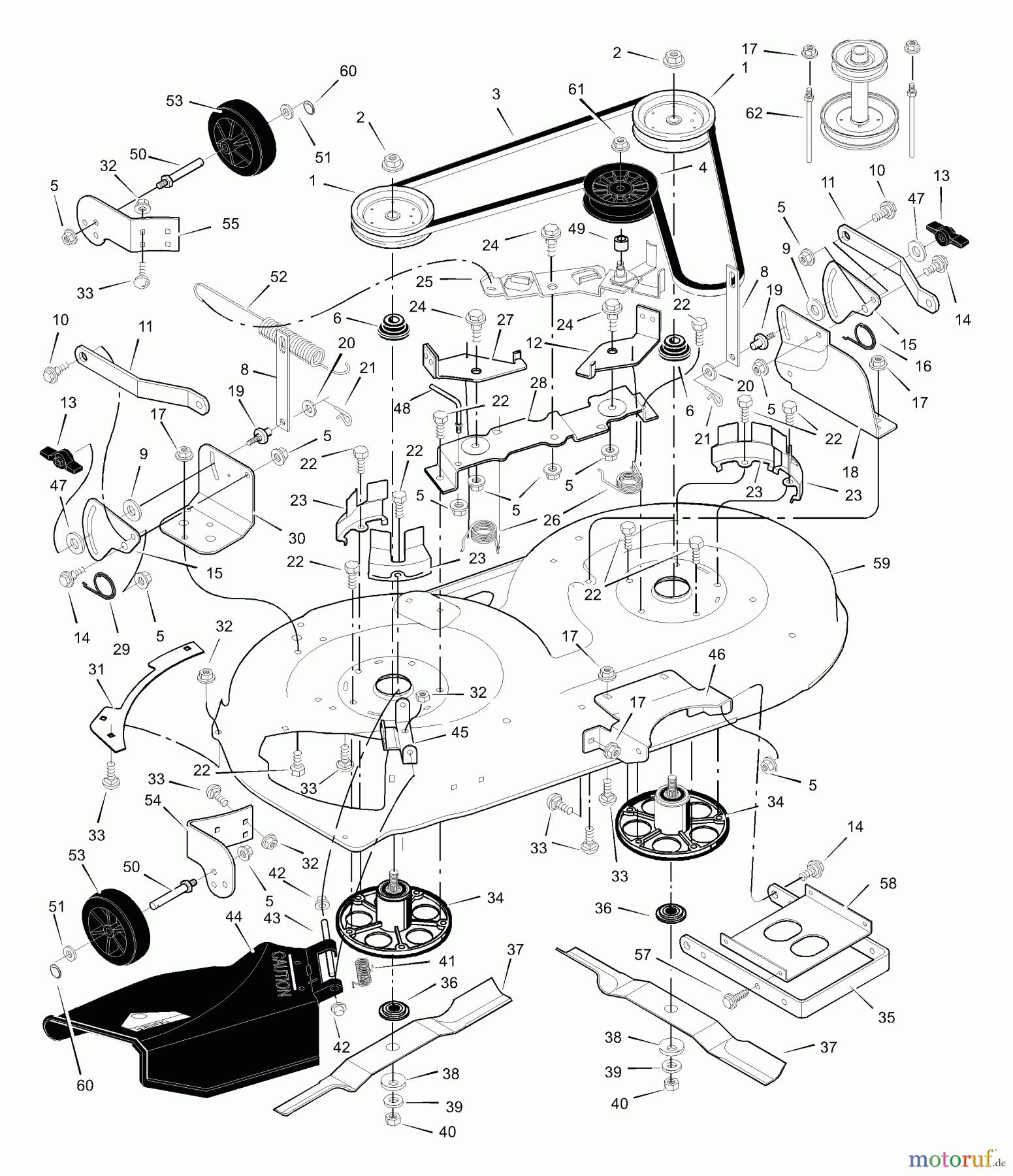 Murray Rasen- und Gartentraktoren 425618x48A - B&S/Murray 42