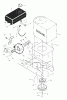 Murray 425619x24A - B&S/ 42" Lawn Tractor (2003) (Meijer) Ersatzteile Engine Mount