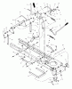 Murray 425619x24A - B&S/ 42" Lawn Tractor (2003) (Meijer) Ersatzteile Mower Housing Suspension
