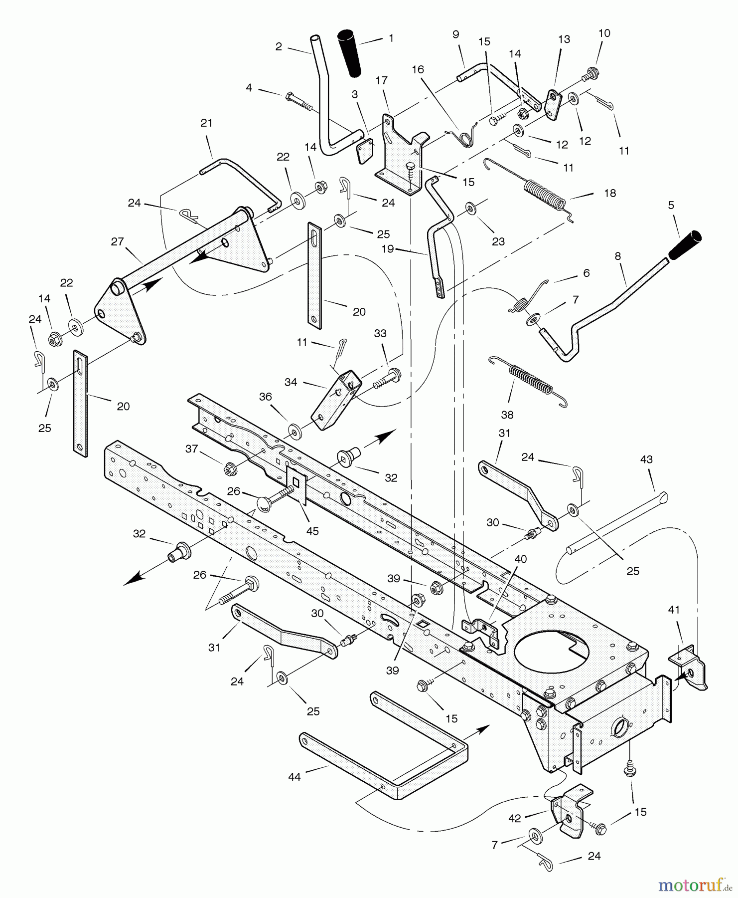 Murray Rasen- und Gartentraktoren 425619x24B - B&S/Murray 42