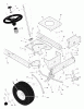 Murray 425619x24B - B&S/ 42" Lawn Tractor (2004) (Meijer) Ersatzteile Steering